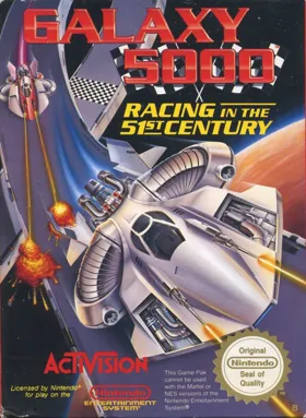 Galaxy 5000 - Racing in the 51st Century (Europe) box cover front